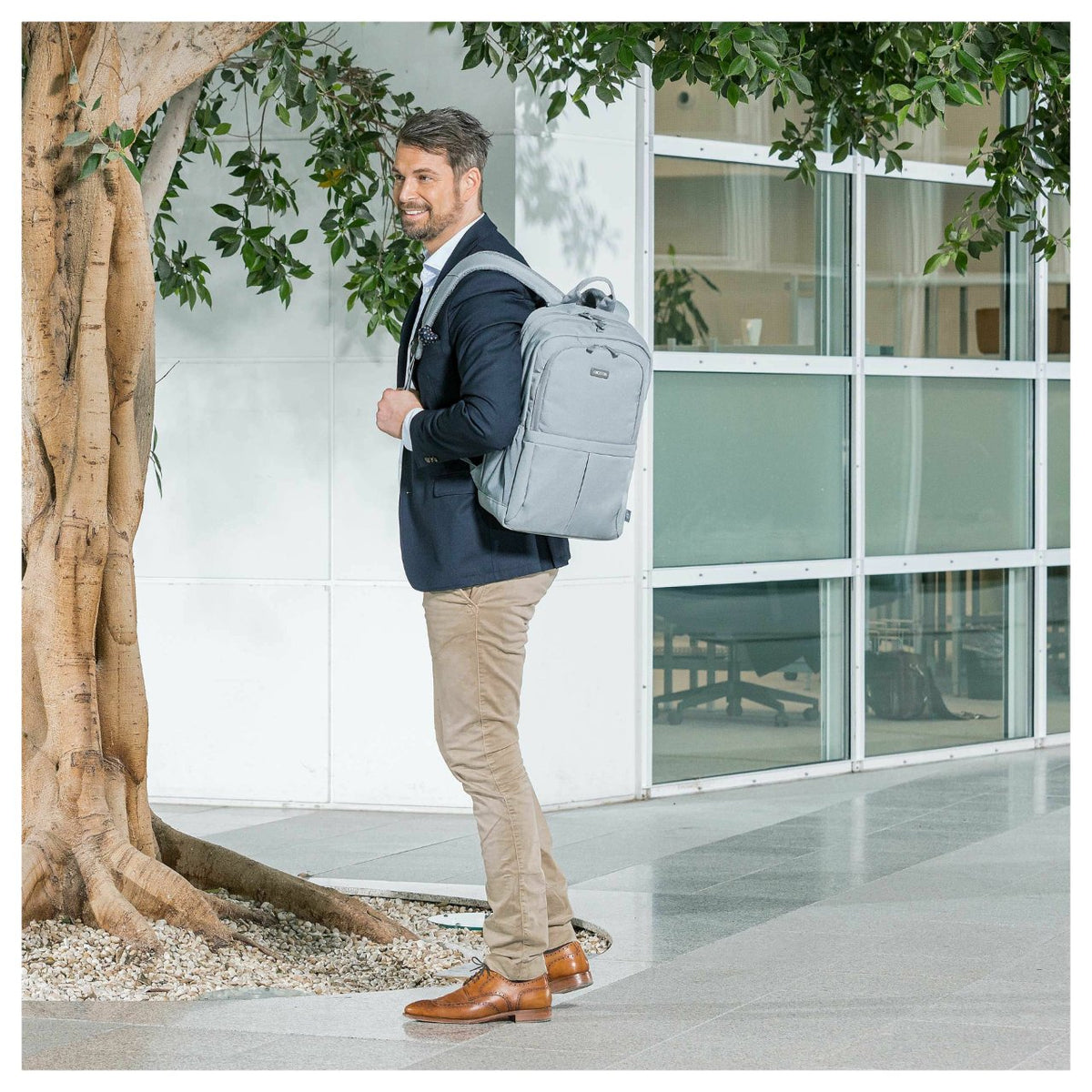 Dicota Eco Backpack SCALE 13-15.6 grey