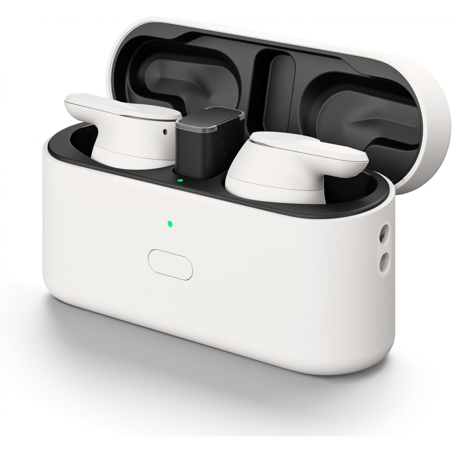 Epos Adapt E1 weiss Bluetooth TWS Earbuds Multi-Connect IPX5 Hybrid ANC Ladecase USB-C Dongle OhrAdapter Teams und iPhone Zertif.