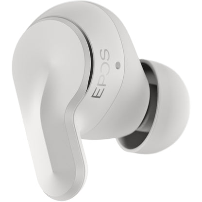 Epos Adapt E1 weiss Bluetooth TWS Earbuds Multi-Connect IPX5 Hybrid ANC Ladecase USB-C Dongle OhrAdapter Teams und iPhone Zertif.