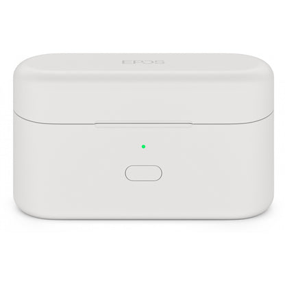 Epos Adapt E1 weiss Bluetooth TWS Earbuds Multi-Connect IPX5 Hybrid ANC Ladecase USB-C Dongle OhrAdapter Teams und iPhone Zertif.