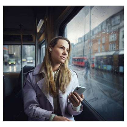 Epos Adapt E1 weiss Bluetooth TWS Earbuds Multi-Connect IPX5 Hybrid ANC Ladecase USB-C Dongle OhrAdapter Teams und iPhone Zertif.