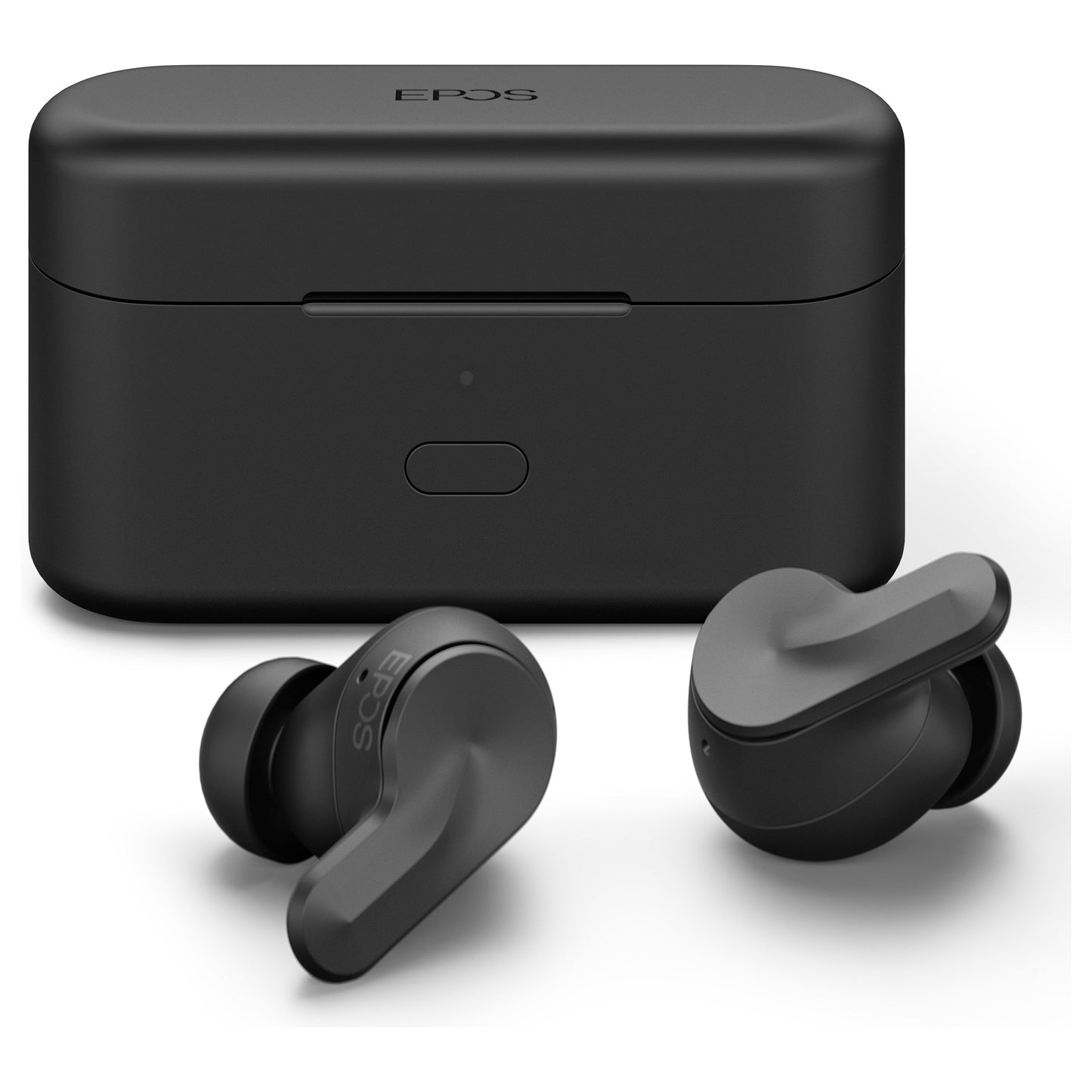 Epos Adapt E1 schwarz Bluetooth TWS Earbuds Multi-Connect IPX5 Hybrid ANC Ladecase USB-C Dongle OhrAdapter Teams und iPhone Zertif.