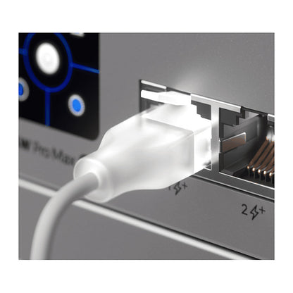 Ubiquiti Patch-Kabel 12m CAT6 UACC-CABLE-PATCH-EL-12M-W 12m UniFi Etherlighting Patch Cable (max. 2.5 GbE)