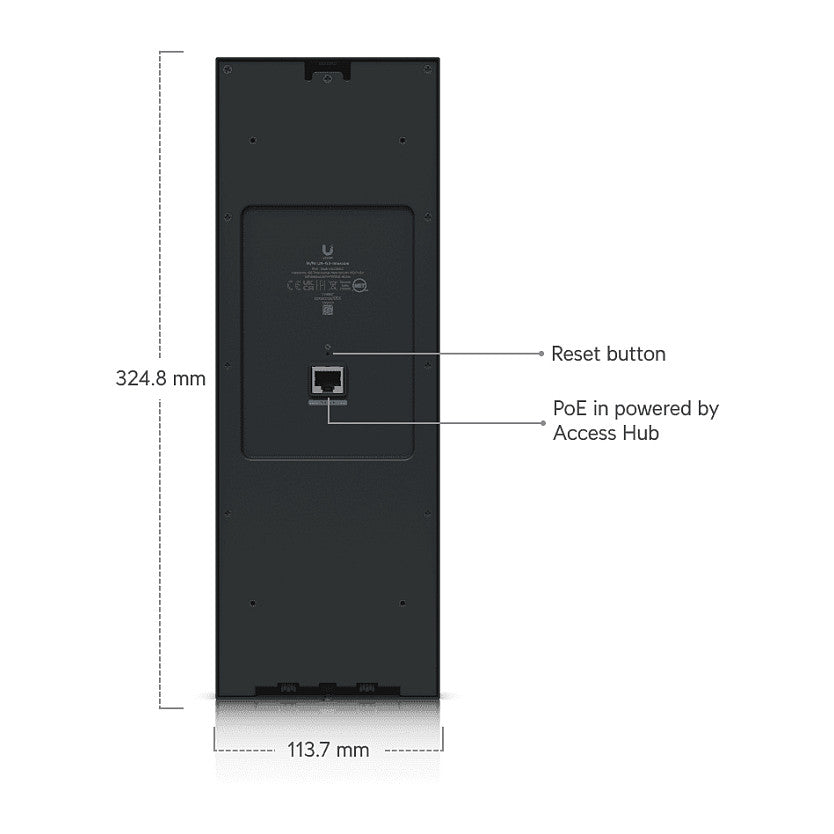 Ubiquiti UniFi G3 Intercom • Gegensprechanlage • In- & Outdoor • PoE • UA-G3-Intercom
