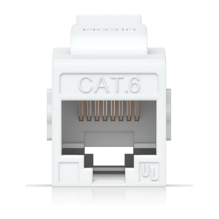 Ubiquiti Cat6 Keystone Coupler • 12er Pack • UACC-Keystone-Coupler-C6