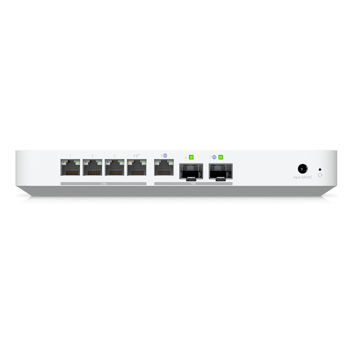 UBIQUITI Unifi Cloud Gateway Fiber 4x2.5G 1x10G 2xSFP+ PoE+30W 500+User