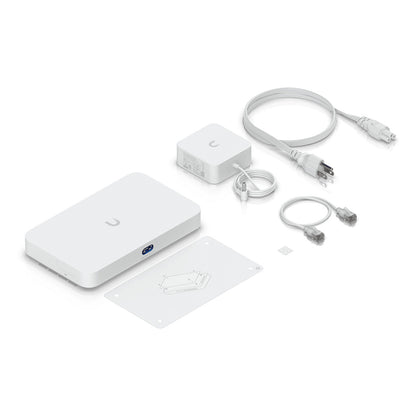 UBIQUITI Unifi Cloud Gateway Fiber 4x2.5G 1x10G 2xSFP+ PoE+30W 500+User