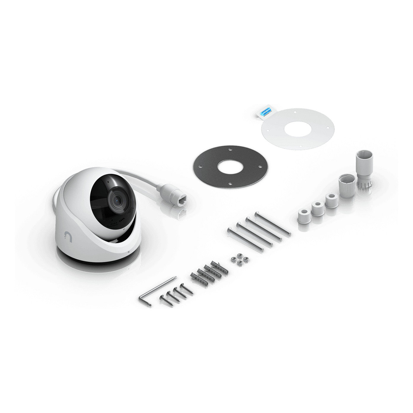 Ubiquiti UniFi Video Camera G6 Turret • Outdoor • 4K • InfraRot • IP66 • PoE • withe • UVC-G6-Turret-W