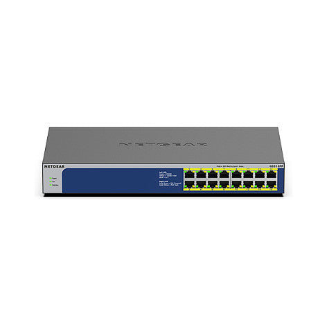 NETGEAR Switch 16x GB GS516PP-100EUS unmanaged POE HighPower