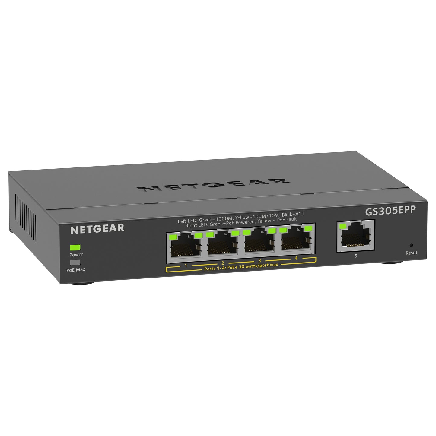 NETGEAR Switch 5x GE GS305EPP-100PES