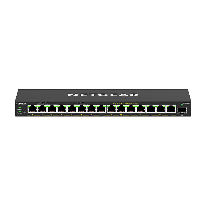 16-PORT POE+ GIGABIT SWITCH