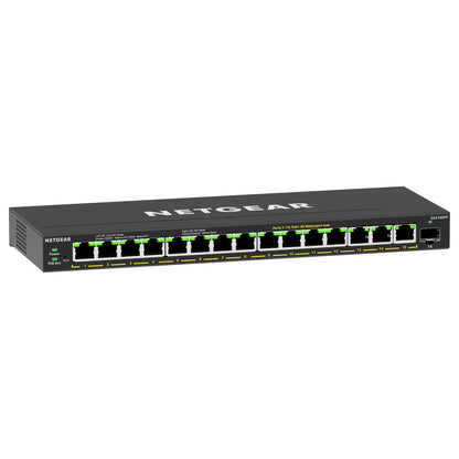 NETGEAR Switch 16x GE GS316EPP-100PES PoE+ Gigabit 231W 1SF