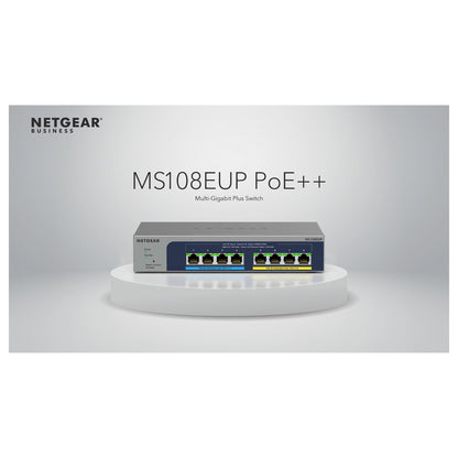 NETGEAR Switch 8x GE MS108EUP PoE++