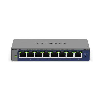 NETGEAR Switch 8x GE GS108E-400EUS Unmanaged Plus