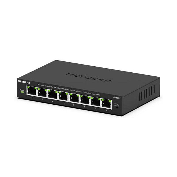 NETGEAR Switch 8x GE GS308E-400EUS Unmanaged Plus