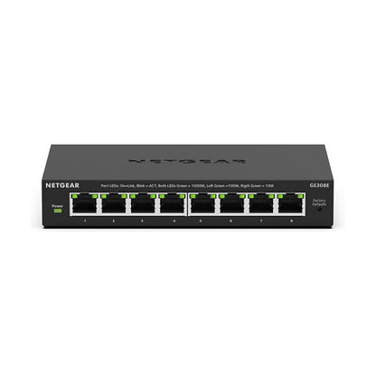NETGEAR Switch 8x GE GS308E-400EUS Unmanaged Plus