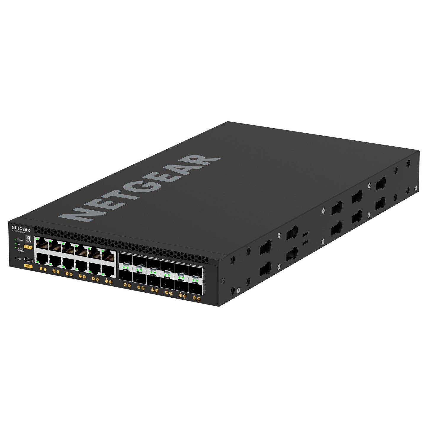 NETGEAR Switch 24x (12x 10G/ 12x SFP+) M4350-12X12F