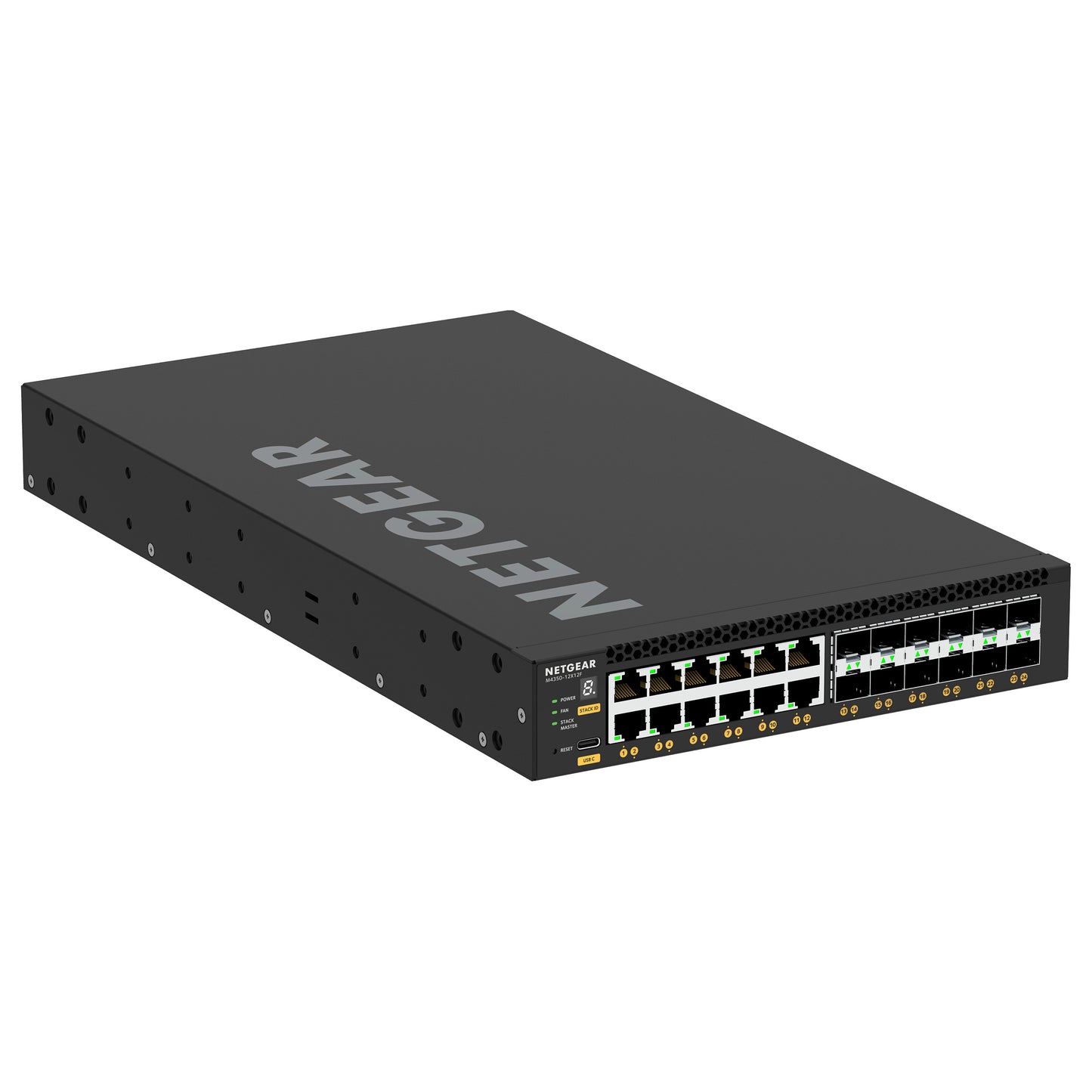 NETGEAR Switch 24x (12x 10G/ 12x SFP+) M4350-12X12F