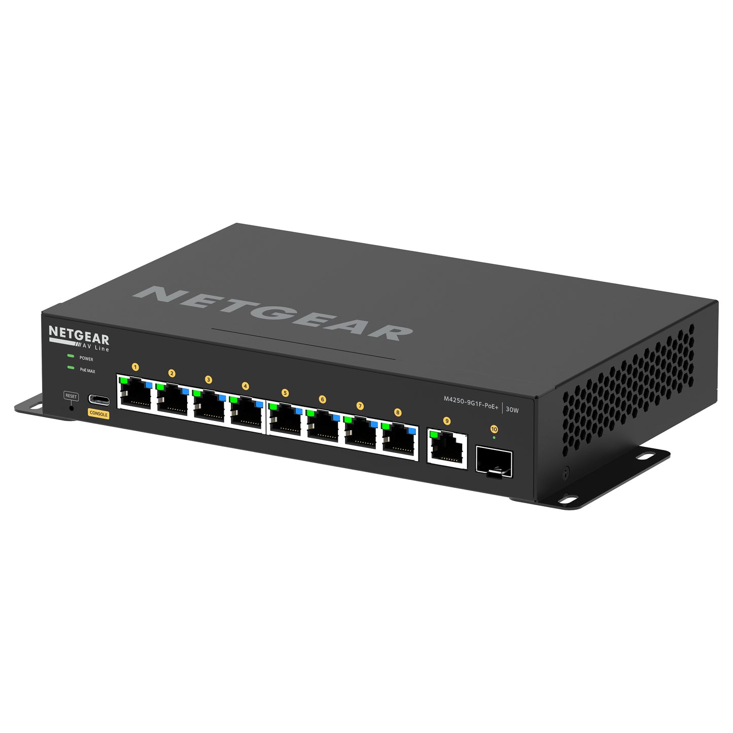 NETGEAR Switch 10x GE GSM4210PD-100EUS (10-AV)POE AV-Line