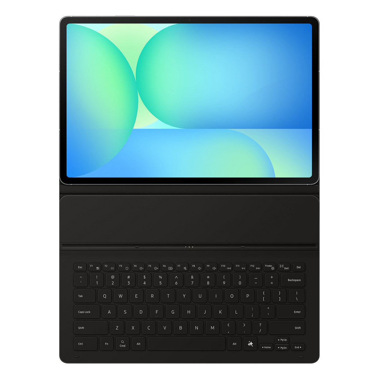 Samsung Book Cover Keyboard Slim Galaxy Tab S10 FE+. Black