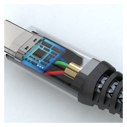 4smarts USB-C auf USB-C Kabel PremiumCord 100W 1.5m. schwarz
