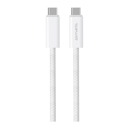 4smarts USB-C Kabel PremiumCord 240W 1.5m. wei