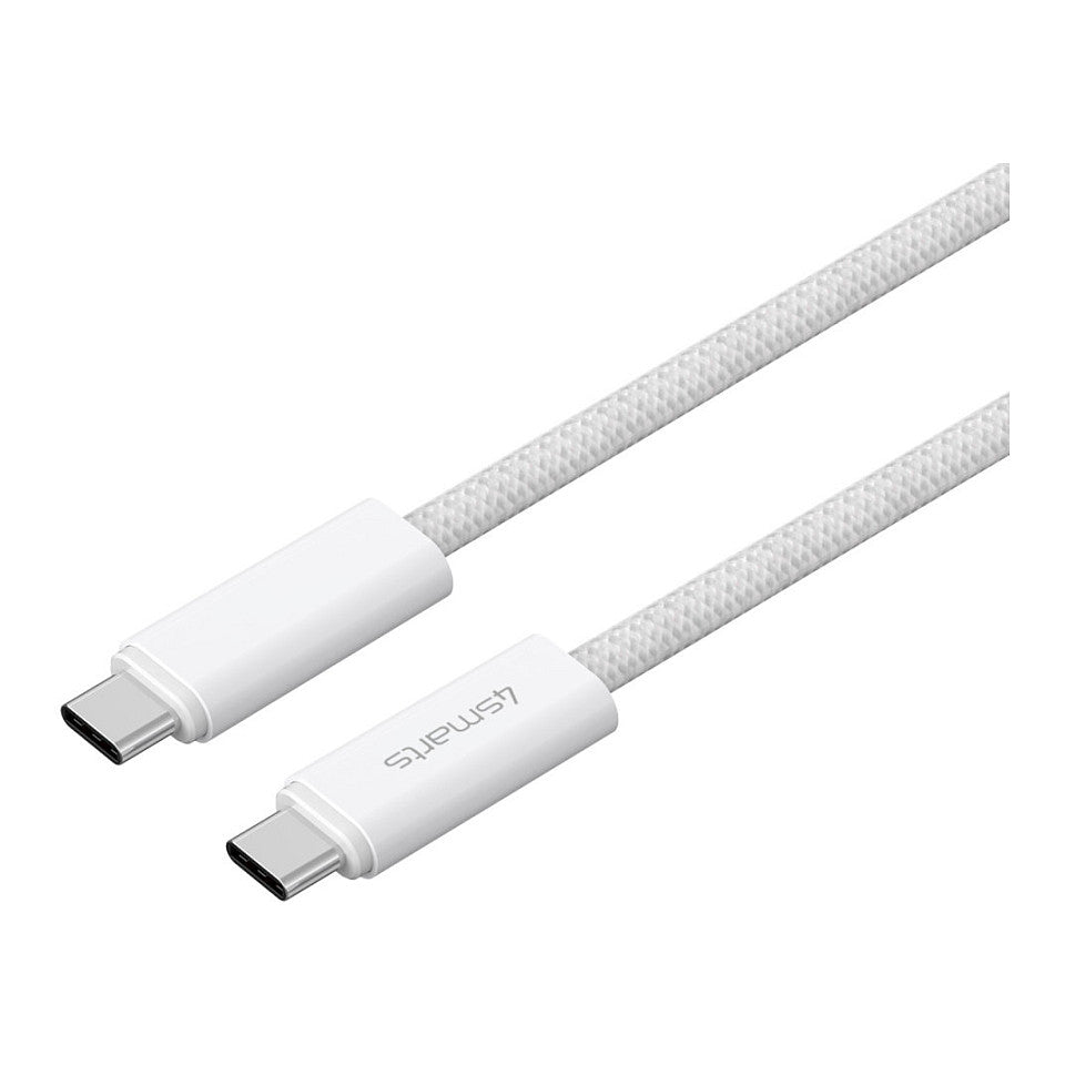4smarts USB-C Kabel PremiumCord 240W 1.5m. wei