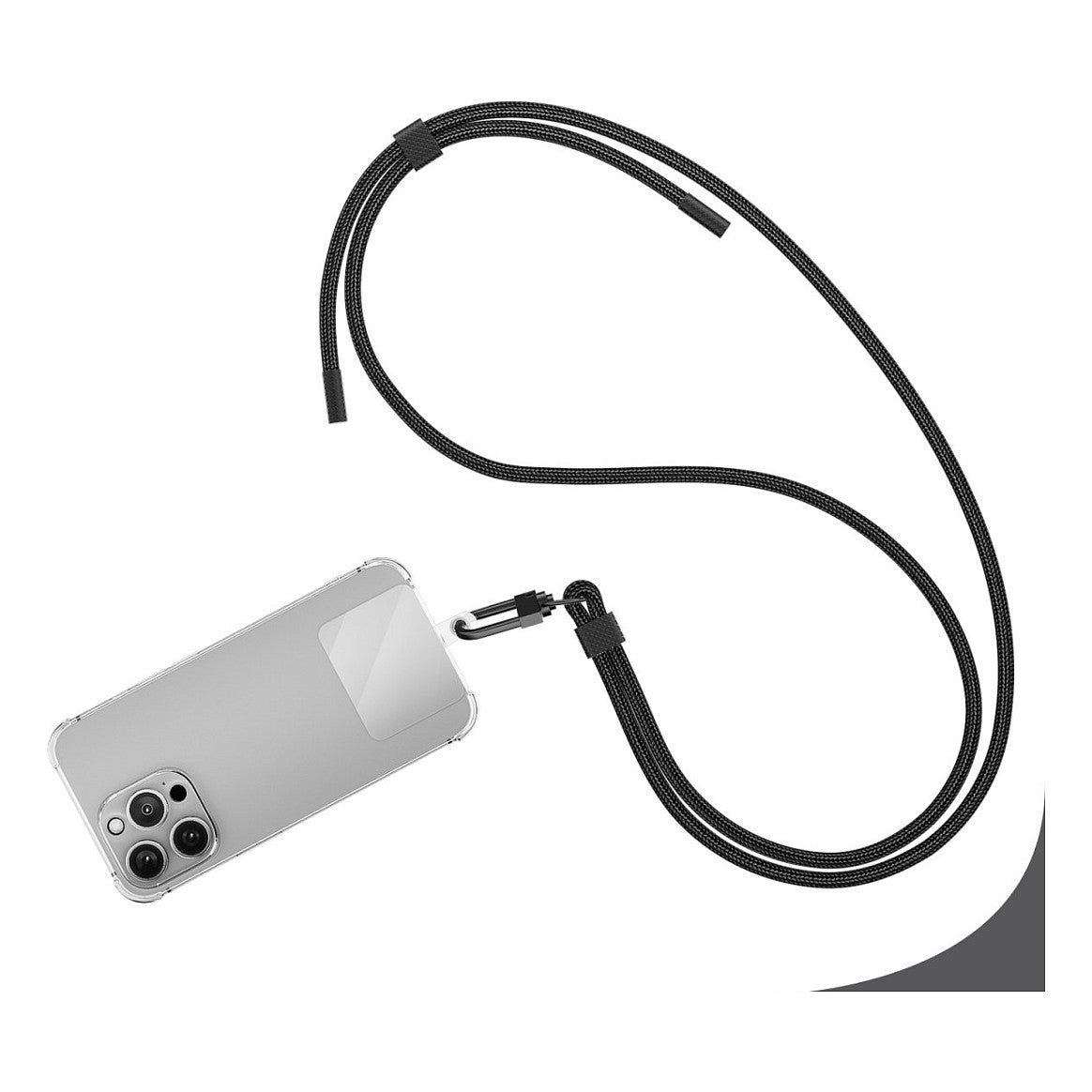 4smarts Universal Necklace PhonoLace. schwarz