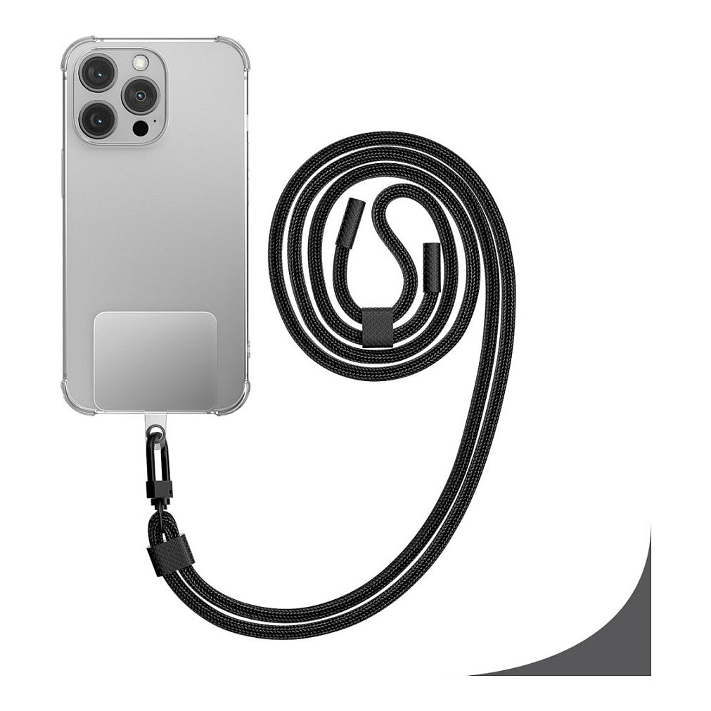 4smarts Universal Necklace PhonoLace. schwarz