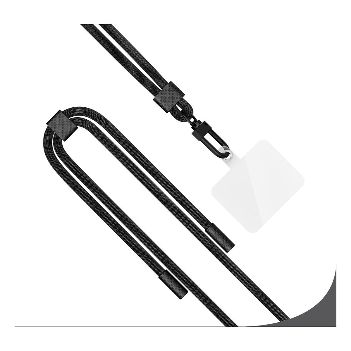 4smarts Universal Necklace PhonoLace. schwarz