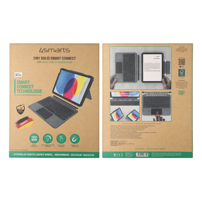 4smarts Tastatur Case 2in1 Solid iPad 11" / iPad 10.9"