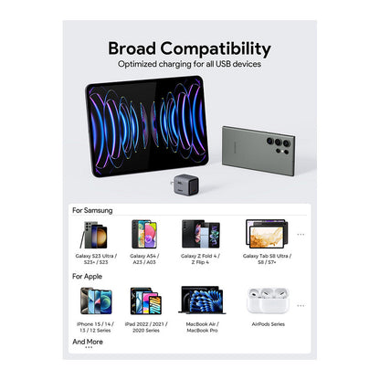 Aukey Ladeadapter Comet Mini 30W 1Port grau