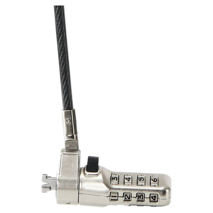 Dicota Security Cable N-Lock combi./res. 2.5x6mm slot.single