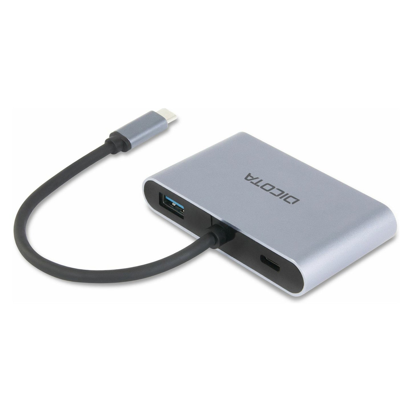 D Dicota USB-C Portable 5-in1 Docking Station 4K HDMI/DP PD