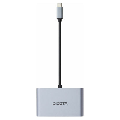 D Dicota USB-C Portable 5-in1 Docking Station 4K HDMI/DP PD