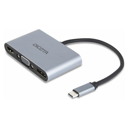 D Dicota USB-C Portable 5-in1 Docking Station 4K HDMI/DP PD