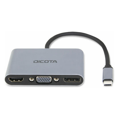 D Dicota USB-C Portable 5-in1 Docking Station 4K HDMI/DP PD