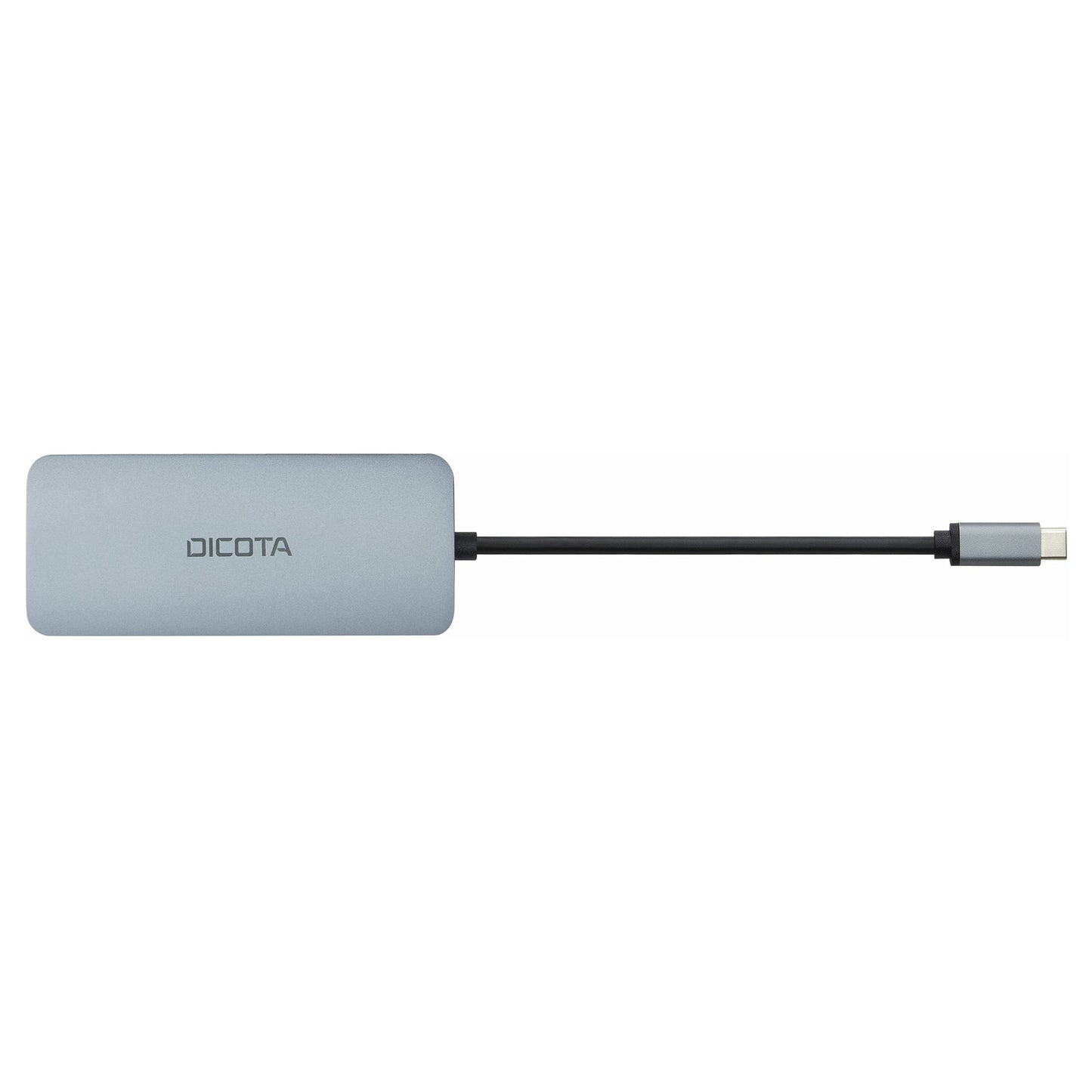D Dicota USB-C 8-in-1 Multi Hub 4K PD 100W silver