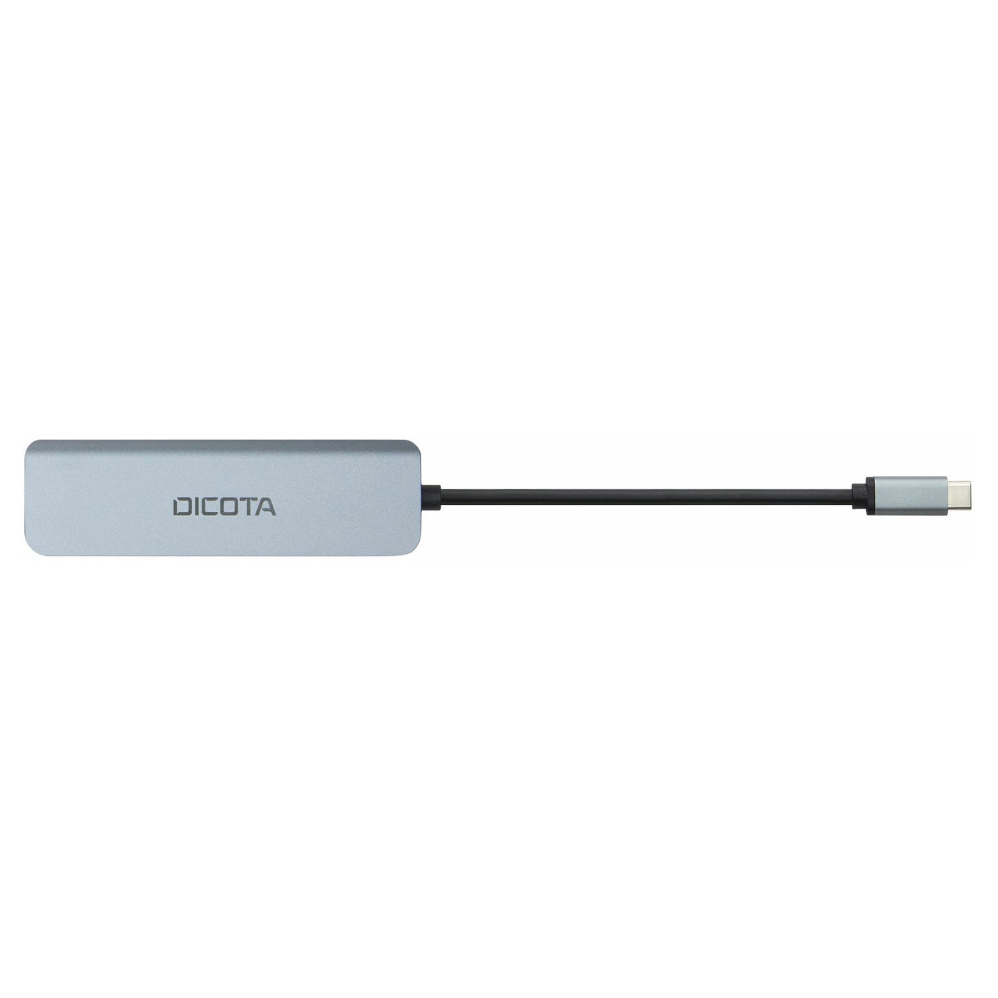 D Dicota USB-C 5-in-1 Video Hub 4K PD 100W silver