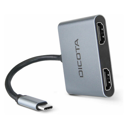 D Dicota USB-C Portable 4-in1 Docking Station 4K HDMI PD 100W