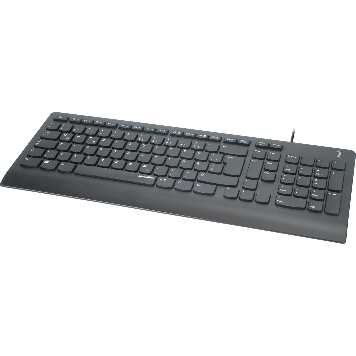 Speedlink Tastatur HI-GENIC. Antibakteriell. schwarz retail
