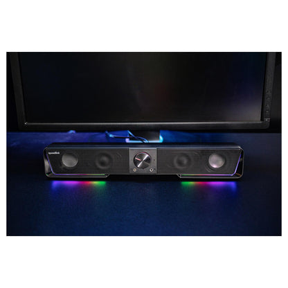 Speedlink Lautsprecher GRAVITY RGB. Soundbar. schwarz retail