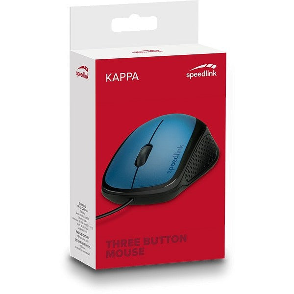 Speedlink Maus KAPPA. USB. blau retail