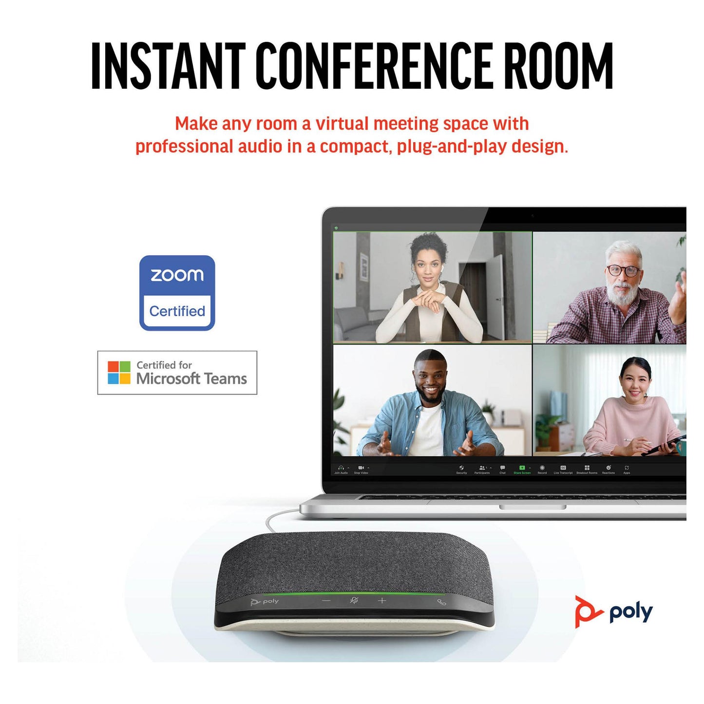 HP Poly Sync 10 Konferenzlautsprecher SY10 USB-A