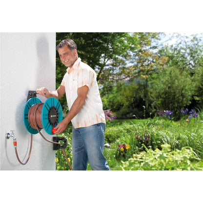 Gardena Wand-Schlauchtrommel 60 mit Schlauchführung Classic