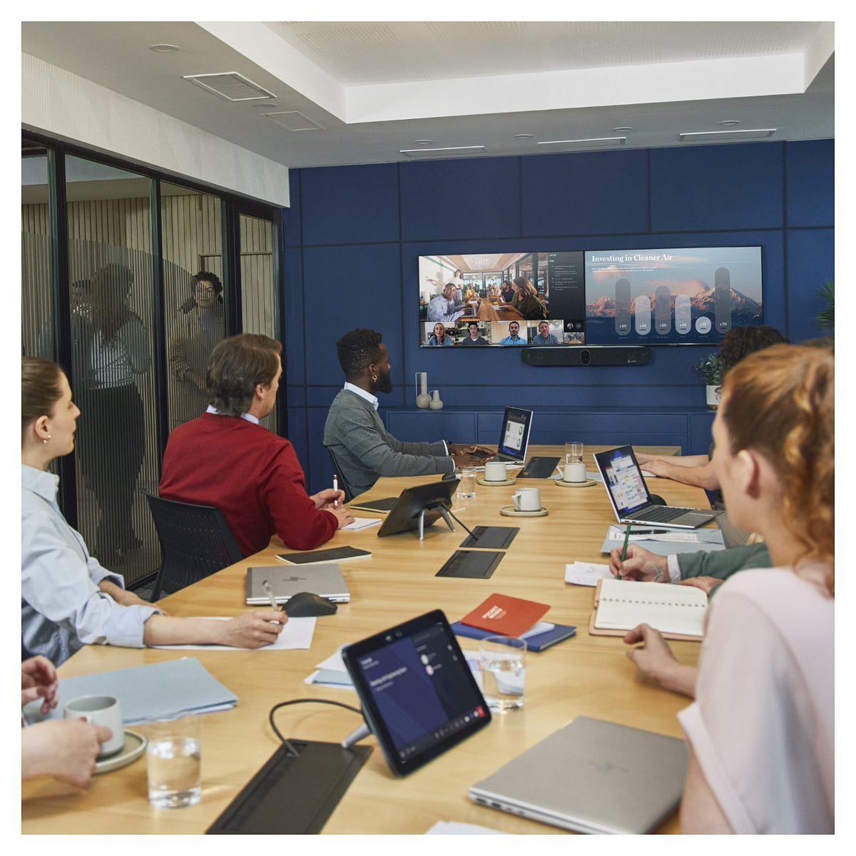HP Poly Studio X72 All-in-One Videoleiste Ohne PowerCord TAA