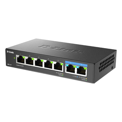 D-Link DMS-107 7-Port Multi-Gigabit Unmanaged Switch