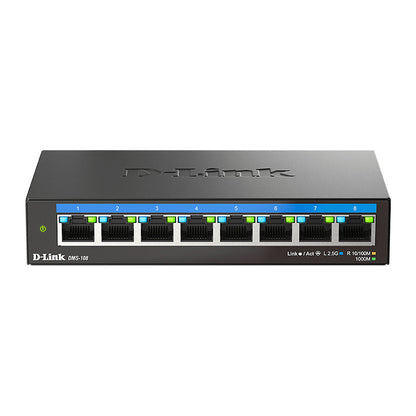 D-Link DMS-108 8-Port Multi-Gigabit Unmanaged Switch