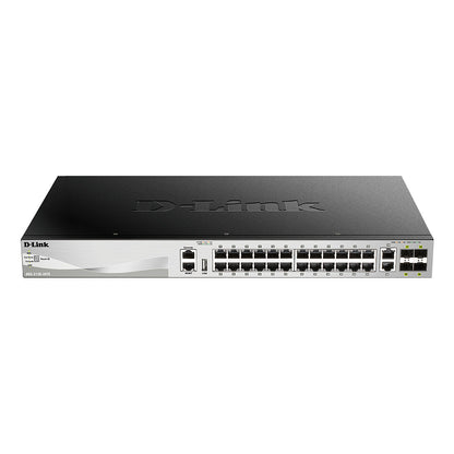 D-Link DGS-3130-30TS/E 30-Port L2+ Gigabit Stack Switch