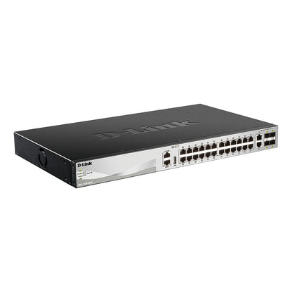 D-Link DGS-3130-30TS/E 30-Port L2+ Gigabit Stack Switch